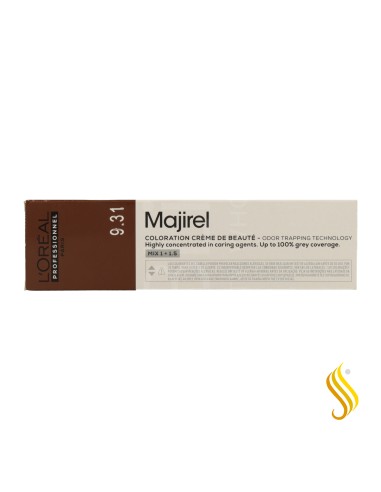 Loreal Majirel Warm Beige 9.31 60Ml
